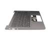 460.0M502.0001 original Lenovo keyboard incl. topcase DE (german) black/grey with backlight