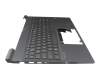 46G3MTATPQA original HP keyboard incl. topcase FR (french) silver/black with backlight