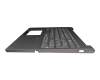 46M.0HDCS.0021 original Lenovo keyboard incl. topcase DE (german) grey/grey with backlight