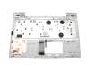 46M06RCS010 original Lenovo keyboard incl. topcase DE (german) black/silver with backlight