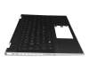 46M0GGCS0224 original HP keyboard incl. topcase DE (german) black/black with backlight