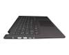 5CB0R47328 original Lenovo keyboard incl. topcase DE (german) grey/grey with backlight