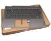 5CB0U43194 original Lenovo keyboard incl. topcase DE (german) grey/grey with backlight