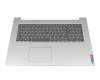 5CB0X56848 original Lenovo keyboard incl. topcase DE (german) grey/silver