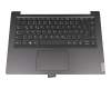 5CB0X57153 original Lenovo keyboard incl. topcase DE (german) grey/anthracite