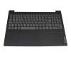 5CB0X57459 original Lenovo keyboard incl. topcase DE (german) grey/grey