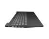 5CB0X57459 original Lenovo keyboard incl. topcase DE (german) grey/grey