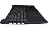 5CB0Y99417 original Lenovo keyboard incl. topcase DE (german) dark grey/grey