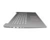 5CB1B97470 original Lenovo keyboard incl. topcase DE (german) grey/grey