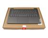 5CB1C13390 original Lenovo keyboard incl. topcase DE (german) dark grey/grey with backlight