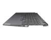 5CB1H71046 original Lenovo keyboard incl. topcase US (english) grey/grey with backlight