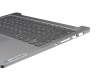 5CB1L72138 original Lenovo keyboard incl. topcase DE (german) black/grey with backlight