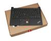 5M10Z27336 original Lenovo keyboard incl. topcase DE (german) black/black with backlight and mouse-stick with on/off switch