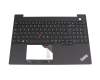 5M11H94873 original Lenovo keyboard incl. topcase DE (german) black/black with backlight and mouse-stick