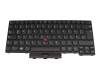 5N20W67663 original Lenovo keyboard DE (german) black/black with mouse-stick