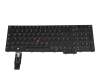 5N21K05163 original Lenovo keyboard DE (german) black/black with backlight and mouse-stick