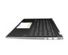 6037B0171004 original IEC keyboard incl. topcase DE (german) black/black/silver without backlight