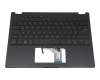 6053B1886901 original Asus keyboard incl. topcase DE (german) black/black with backlight