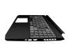 6B.QB2N2.014 original Acer keyboard incl. topcase DE (german) black/white/black with backlight