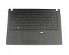 70N10M1T10B0 original Acer keyboard incl. topcase DE (german) black/black with backlight