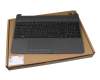 71NHH732011 original HP keyboard incl. topcase DE (german) black/grey