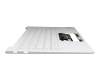 814807080350 original Lenovo keyboard incl. topcase DE (german) white/white with backlight