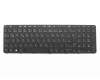 818250-041 original HP keyboard DE (german) black/black matte with backlight