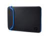 853427-021 original HP Cover (black/blue) for 15.6\" devices