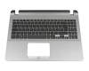 90NB0HI1-R30GE1 original Asus keyboard incl. topcase DE (german) black/grey