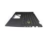 90NB0RN1-R31GE2 original Asus keyboard incl. topcase DE (german) black/black (Backlight)