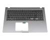 90NB0T41-R30GE0 original Asus keyboard incl. topcase DE (german) black/grey