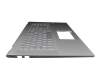 90NB0TW1-R31GE0 original Asus keyboard incl. topcase DE (german) silver/silver with backlight