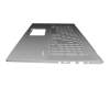 90NB0TW1-R31GE0 original Asus keyboard incl. topcase DE (german) silver/silver with backlight