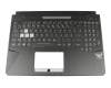 90NR00S1-R33GE0 original Asus keyboard incl. topcase DE (german) black/black with backlight