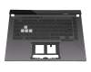 90NR0572-R32GE1 original Asus keyboard incl. topcase DE (german) black/anthracite with backlight