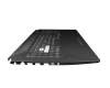 90NR0684-R31GE0 original Asus keyboard incl. topcase DE (german) black/transparent/black with backlight