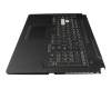 90NR0684-R31US0 original Asus keyboard incl. topcase US (english) black/transparent/grey with backlight