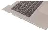 9Z.NCRBC.B0G original Lenovo keyboard incl. topcase DE (german) black/silver with backlight silver edge