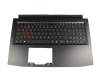 ACM16B66D0 original Acer keyboard incl. topcase DE (german) black/black with backlight