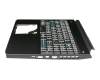 ACM18K6D0 original Chicony keyboard incl. topcase DE (german) black/black with backlight