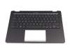 AEB9AG00010 original Quanta keyboard incl. topcase DE (german) grey/grey