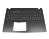 AEZAUG00120 original Acer keyboard incl. topcase DE (german) black/black