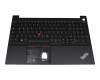 AM1HK000100 GE520 original Lenovo keyboard incl. topcase DE (german) black/black with backlight and mouse-stick