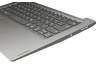 AM1JU000300 original Lenovo keyboard incl. topcase DE (german) grey/silver