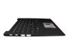 AM1U8000900K original Lenovo keyboard incl. topcase DE (german) black/black with backlight and mouse-stick