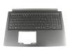 AM20X222D00H original Acer keyboard incl. topcase DE (german) black/black with backlight