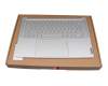 AM2GQ000900 original Lenovo keyboard incl. topcase DE (german) grey/grey with backlight