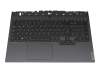 AP1HV000700AYL original Lenovo keyboard incl. topcase DE (german) black/black with backlight