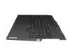 AP1HV000700AYL original Lenovo keyboard incl. topcase DE (german) black/black with backlight