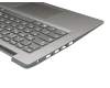 AP1JU000630 original Lenovo keyboard incl. topcase DE (german) grey/silver